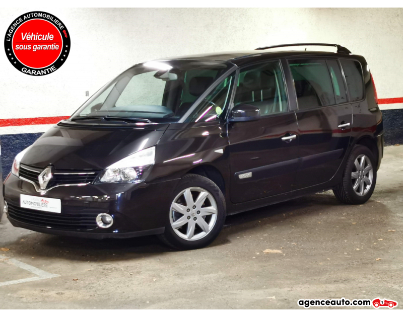 Achat voiture occasion, Auto occasion pas cher | Agence Auto Renault Espace IV 2.0 dCi 175 Intens 7 places TO Pano Noir Année 2014 Manuelle Diesel